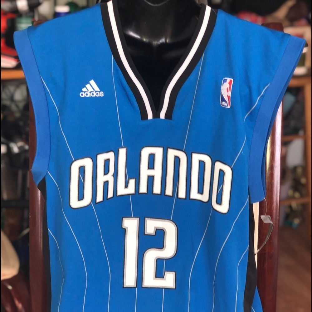 Blue adidas Dwight Howard Orlando Jersey NWT
